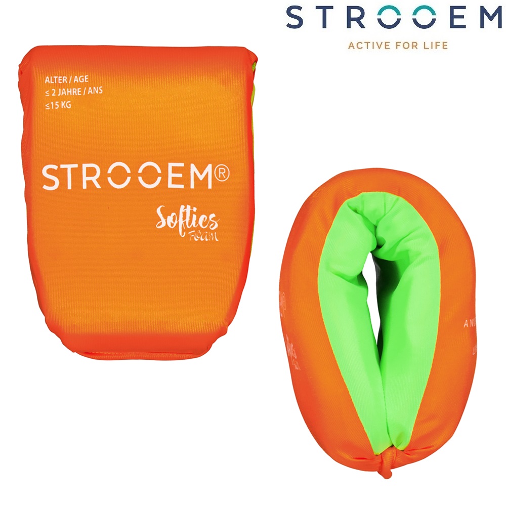 Armpuffar för barn - Strooem Softies Foam Orange