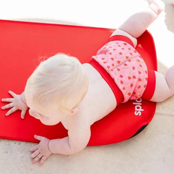 Badblöja SplashAbout Happy Nappy Strawberry Field