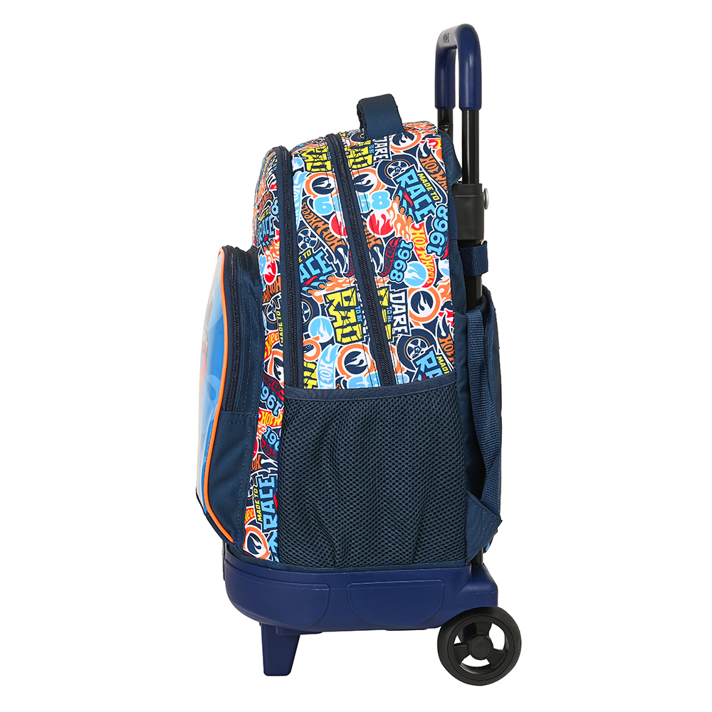 Barnresväska Trolley Backpack Hot Wheels Challenge