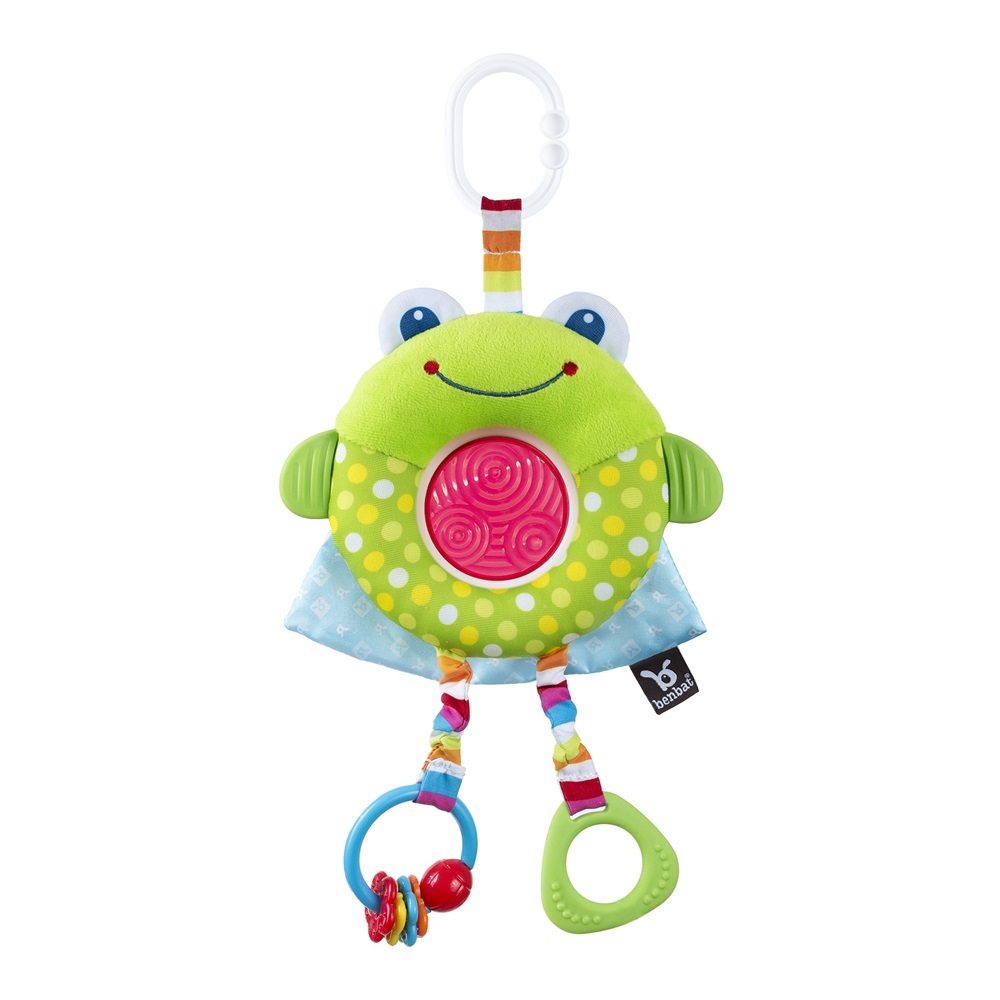 Barnvagnsleksak Benbat Multi Skills Travel Toy Frog