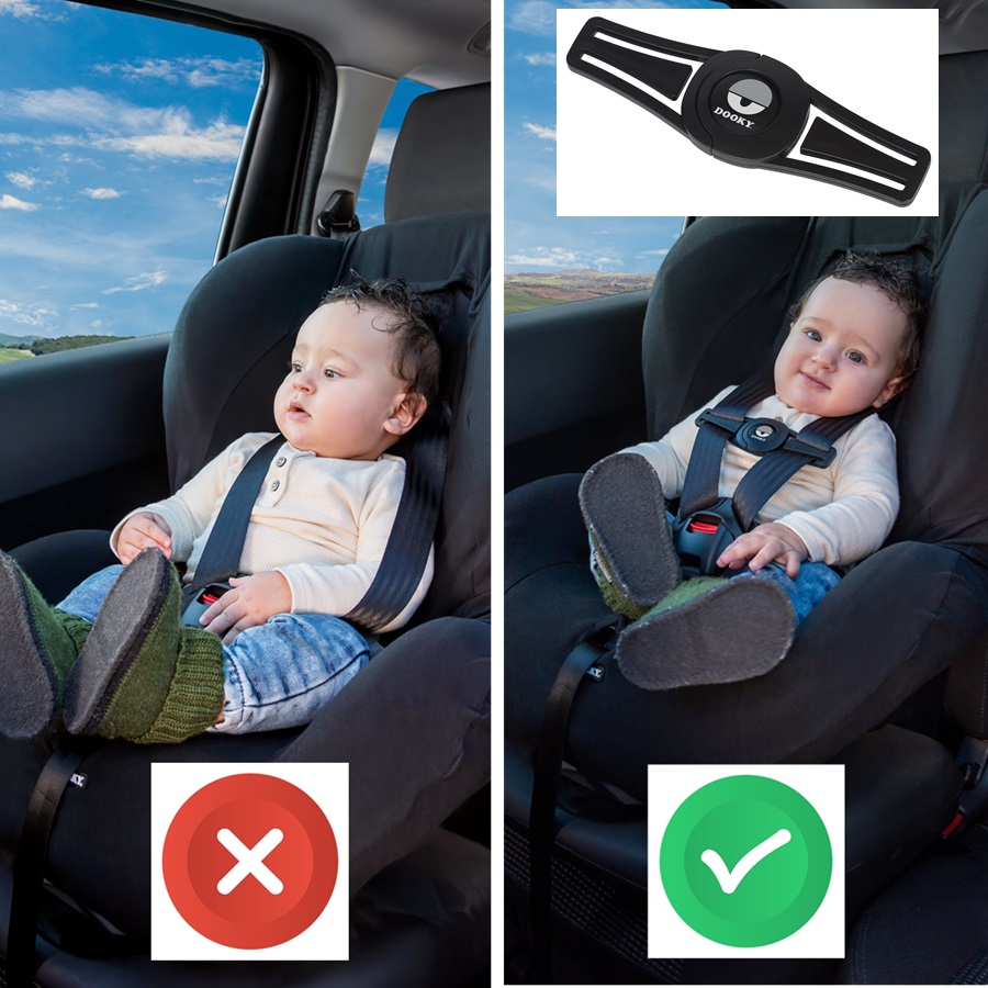 Bältessamlare - Dooky Seatbelt Safety Clip