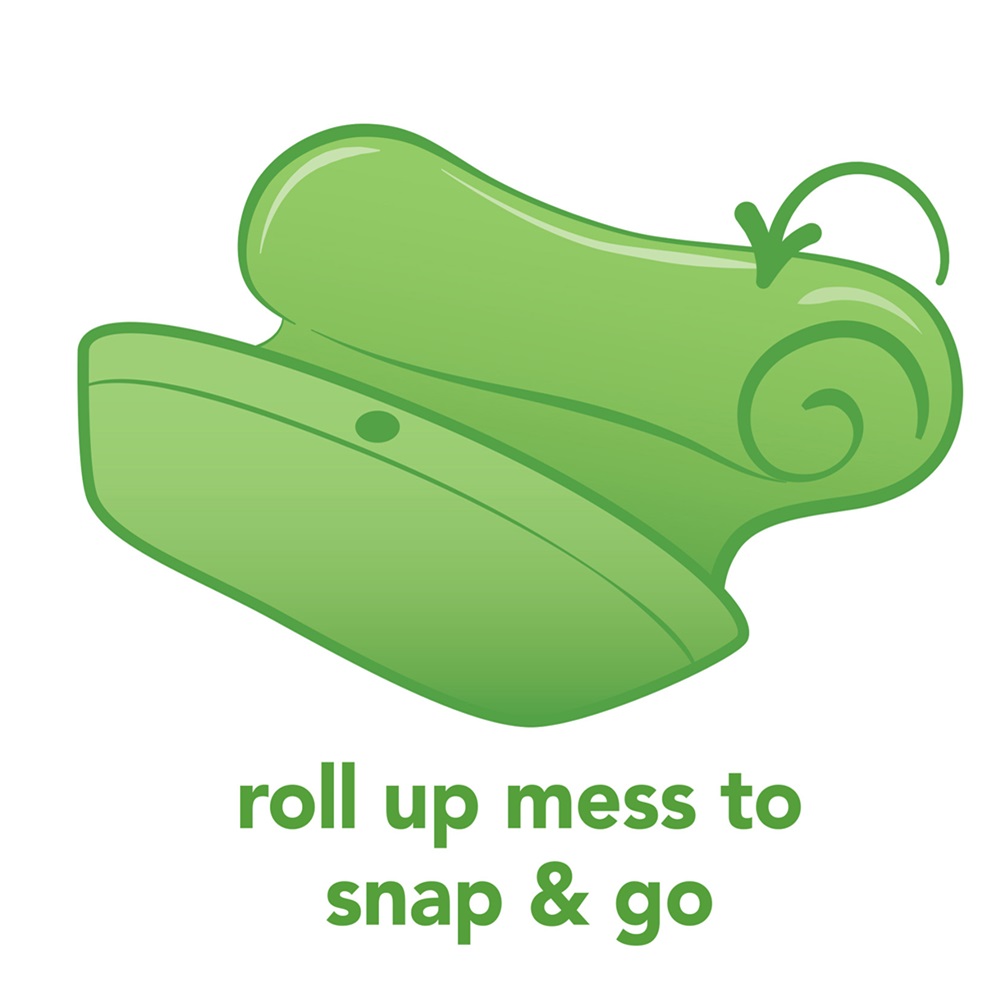 Haklapp - Green Sprouts Snap & Go Pirates