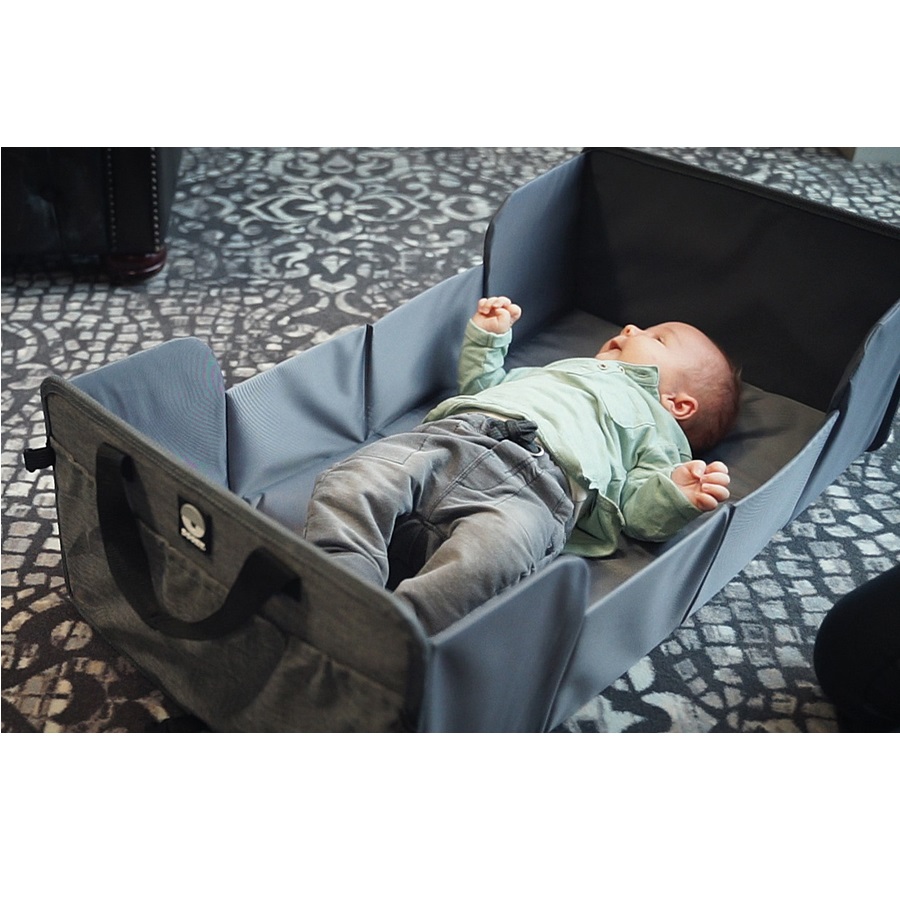 Resemadrass till baby - Dooky Traveller Grey