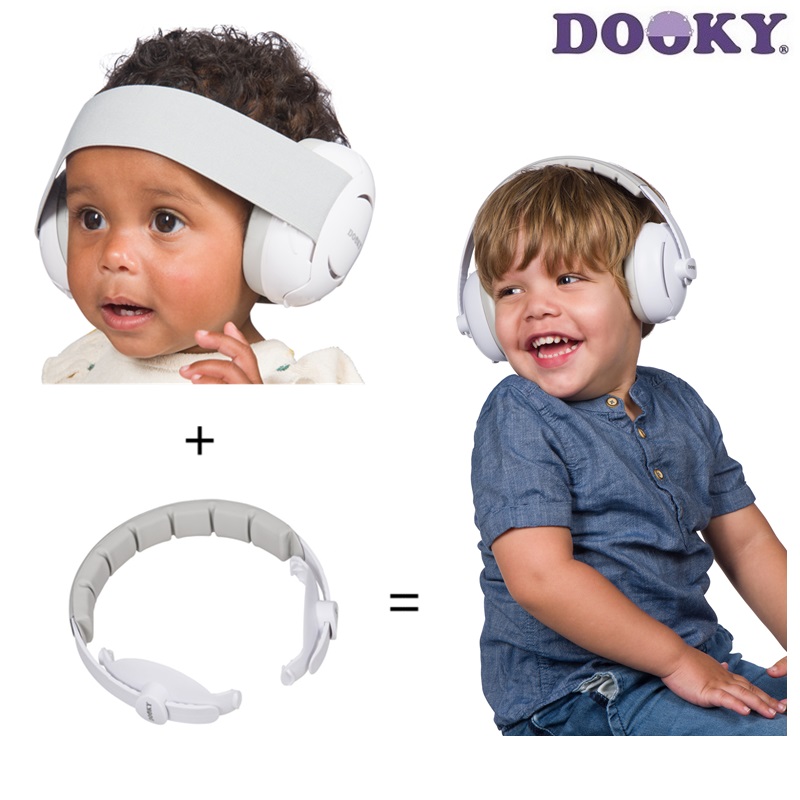 Hörselkåpor för baby och barn - Dooky 2-in-1