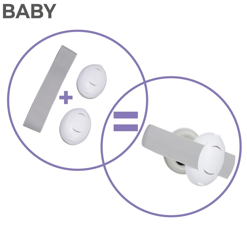 Hörselkåpor för baby och barn - Dooky 2-in-1