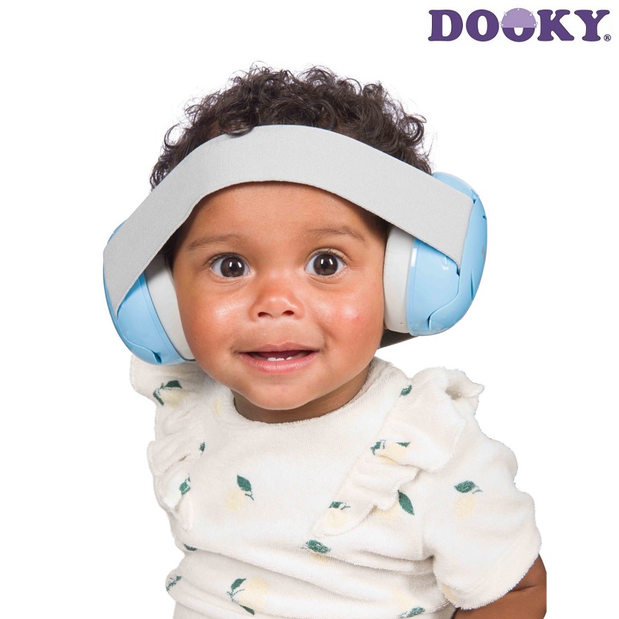 Hörselkåpor för barn - Dooky Baby Blue