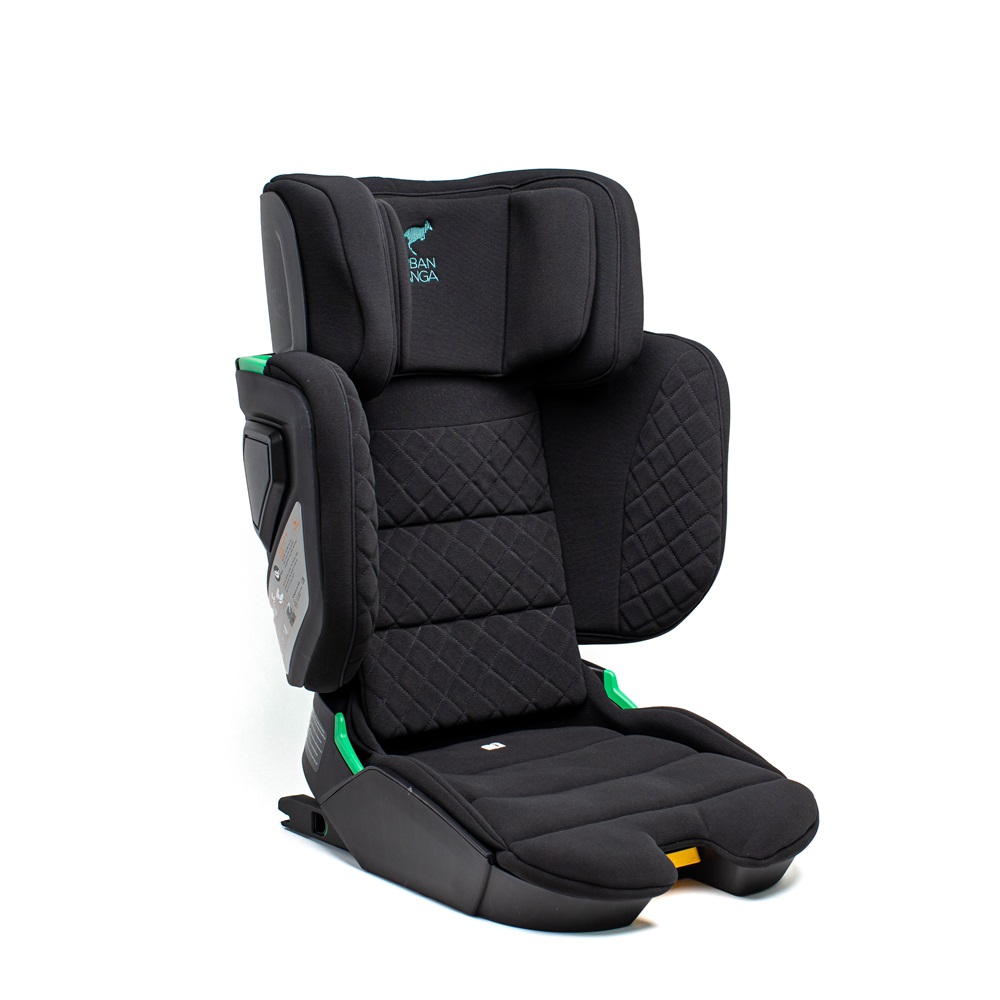 Hopfällbar bilbarnstol - Wallaroo 2.0 Car Seat Black Quilt