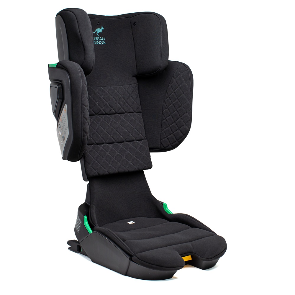 Hopfällbar bilbarnstol - Wallaroo 2.0 Car Seat Black Quilt