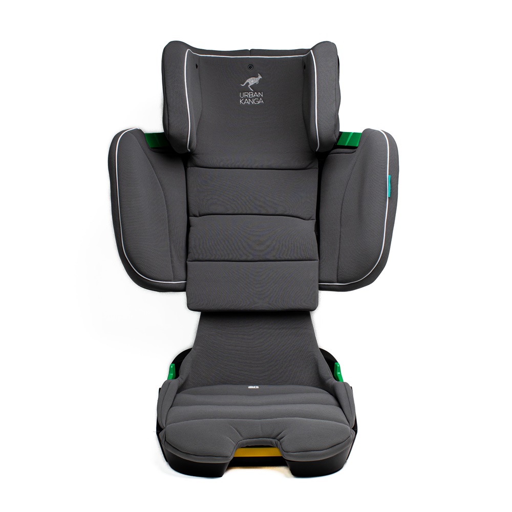 Hopfällbar bilbarnstol - Wallaroo 2.0 Car Seat Grey