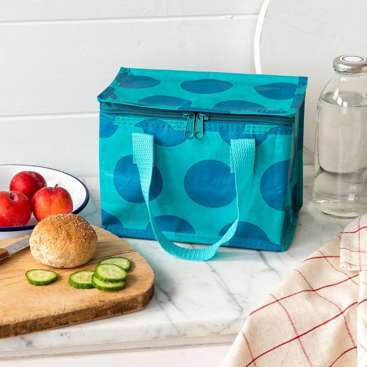 Liten kylväska Rex London Lunch Bag Blue on Turquoise