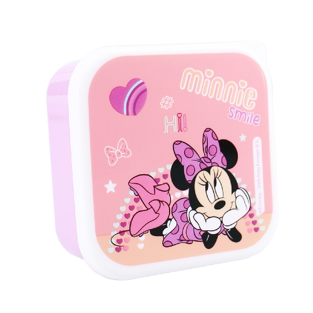 Set med små matlådor för barn Minnie Mouse Fresh Bites