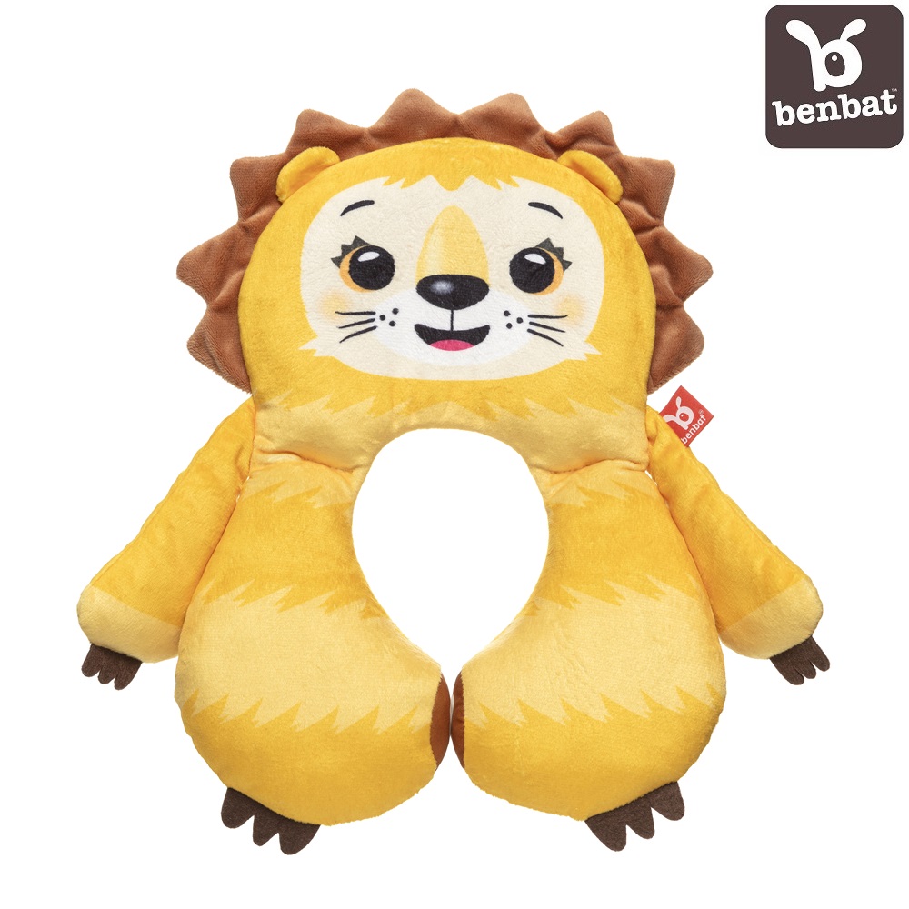 Nackkudde för barn Benbat Travel Toy Pillow Amadeus Lion