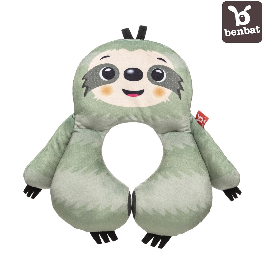 Nackkudde för barn Benbat Travel Toy Pillow Luciano Sloth