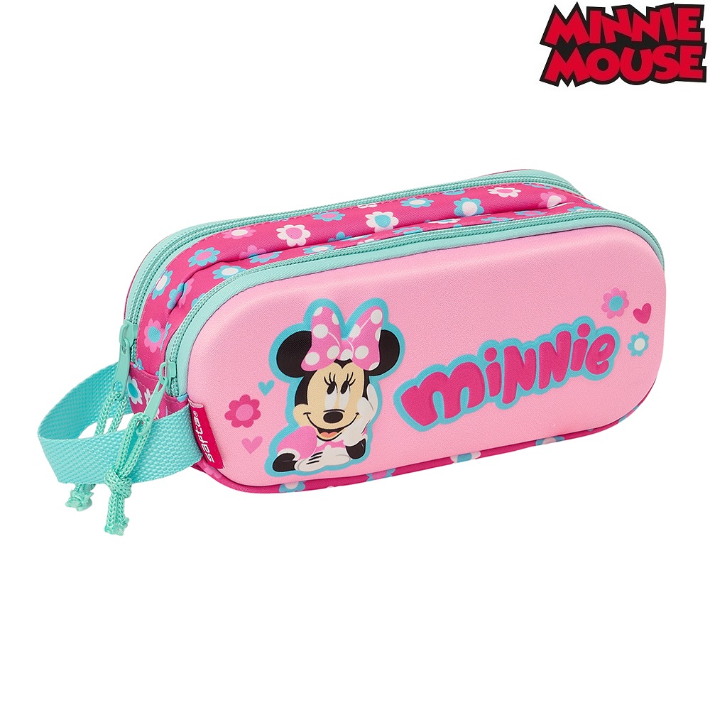 Necessär för barn Minnie Mouse Pink 3D