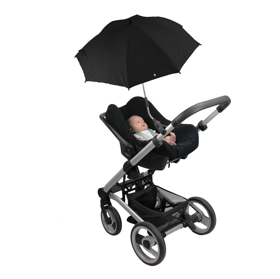 Parasoll till barnvagn Dooky Stroller Parasol Umbrella Black