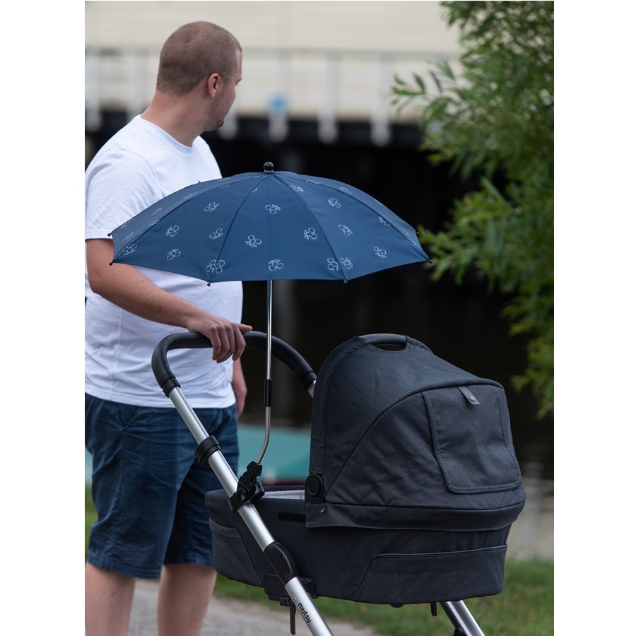 Parasoll till barnvagn Dooky Stroller Parasol Umbrella Blue Cherry