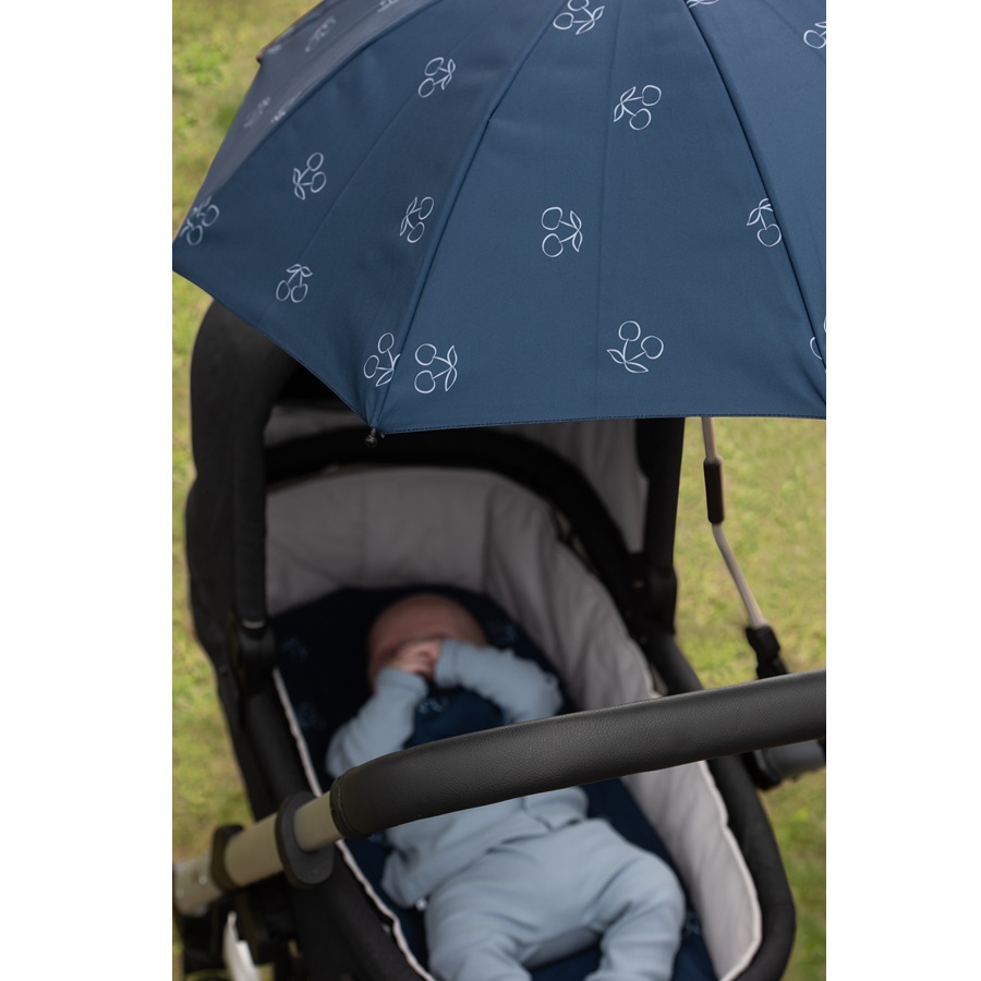 Parasoll till barnvagn Dooky Stroller Parasol Umbrella Blue Cherry