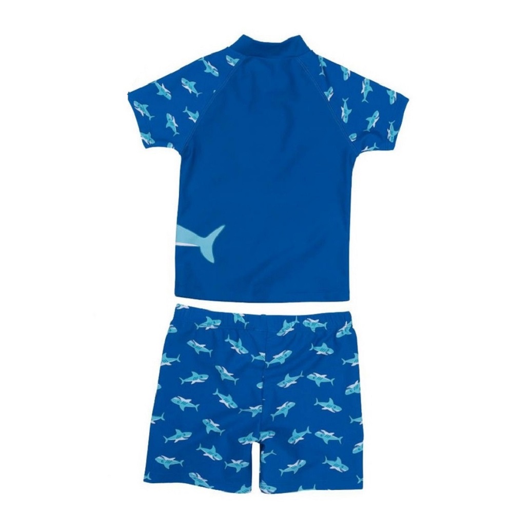 UV-tröja och UV-byxor Playshoes Blue Shark