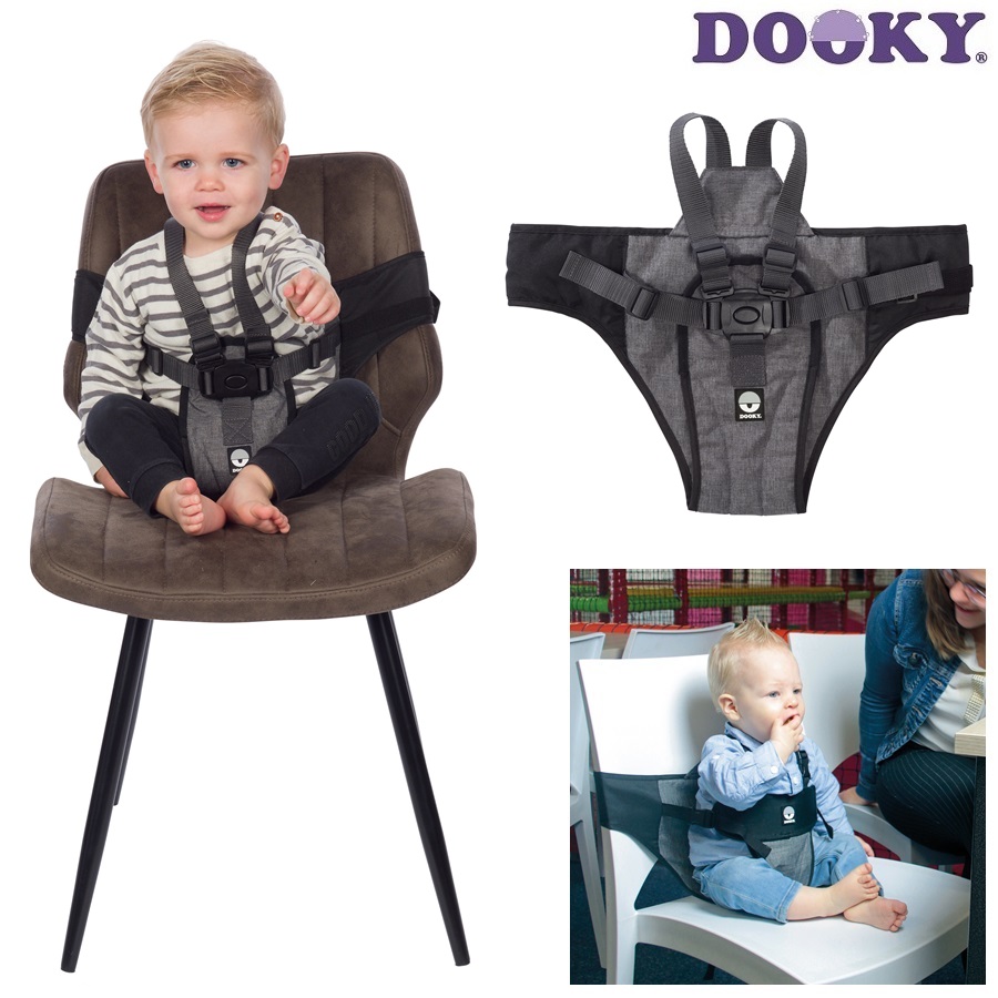 Resebarnstol Dooky Travel Chair Grey