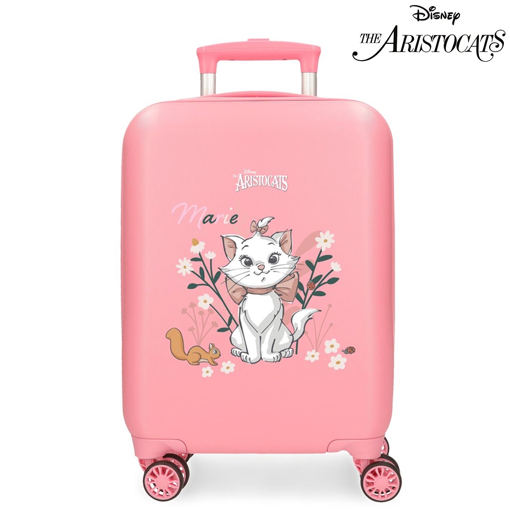 Resväska för barn - Aristocats Marie Pink