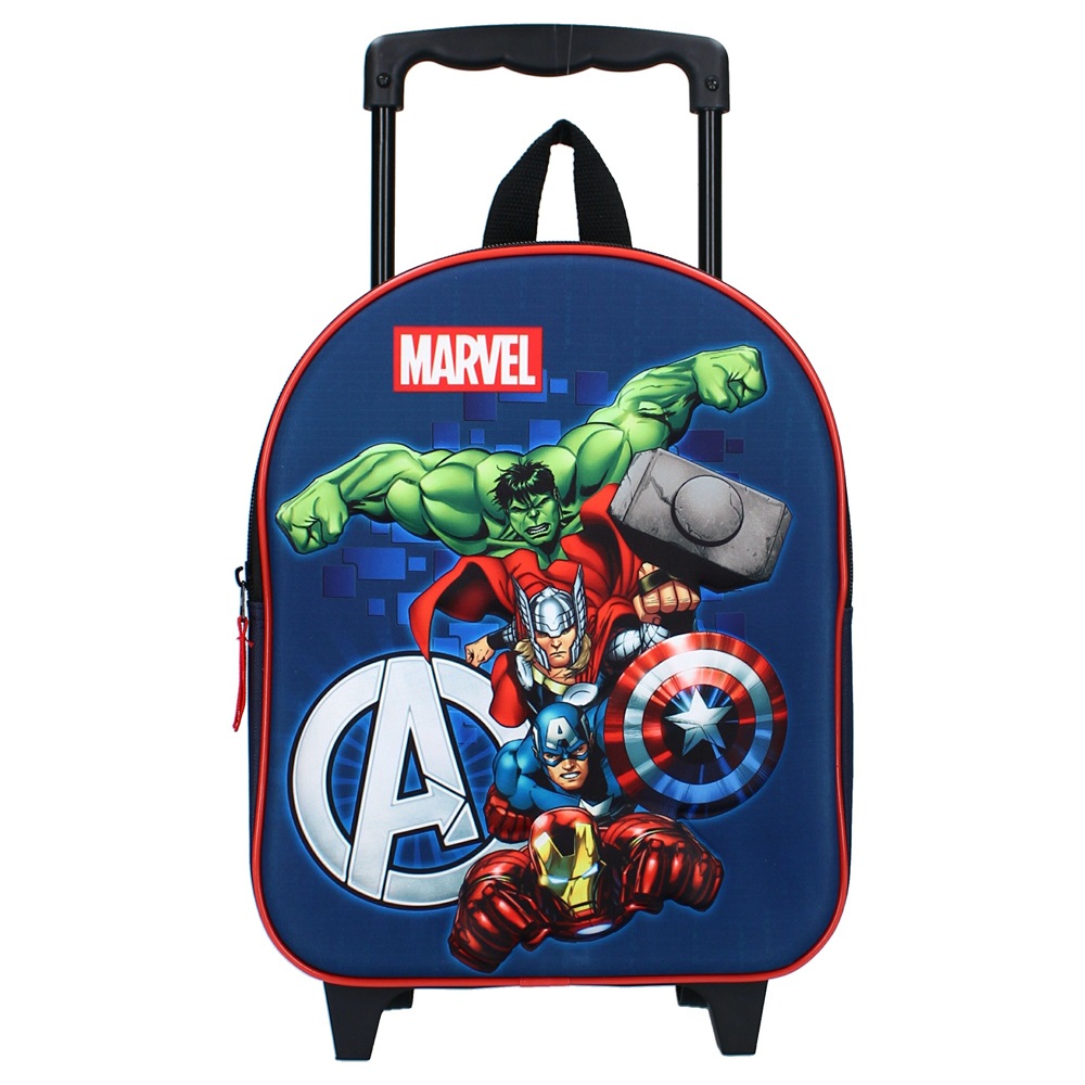 Resväska för barn Avengers Great Escapes Trolley Backpack