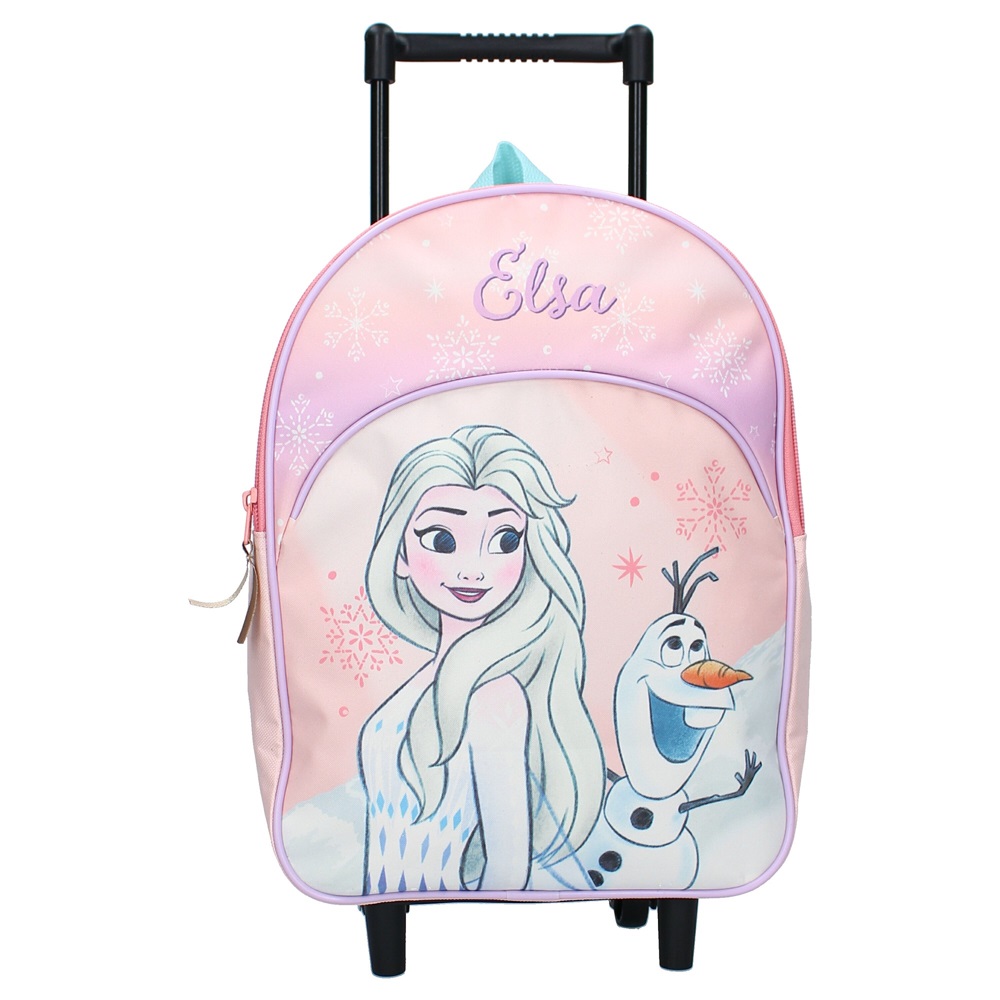 Resväska för barn Frozen It's All Magic Trolley Backpack