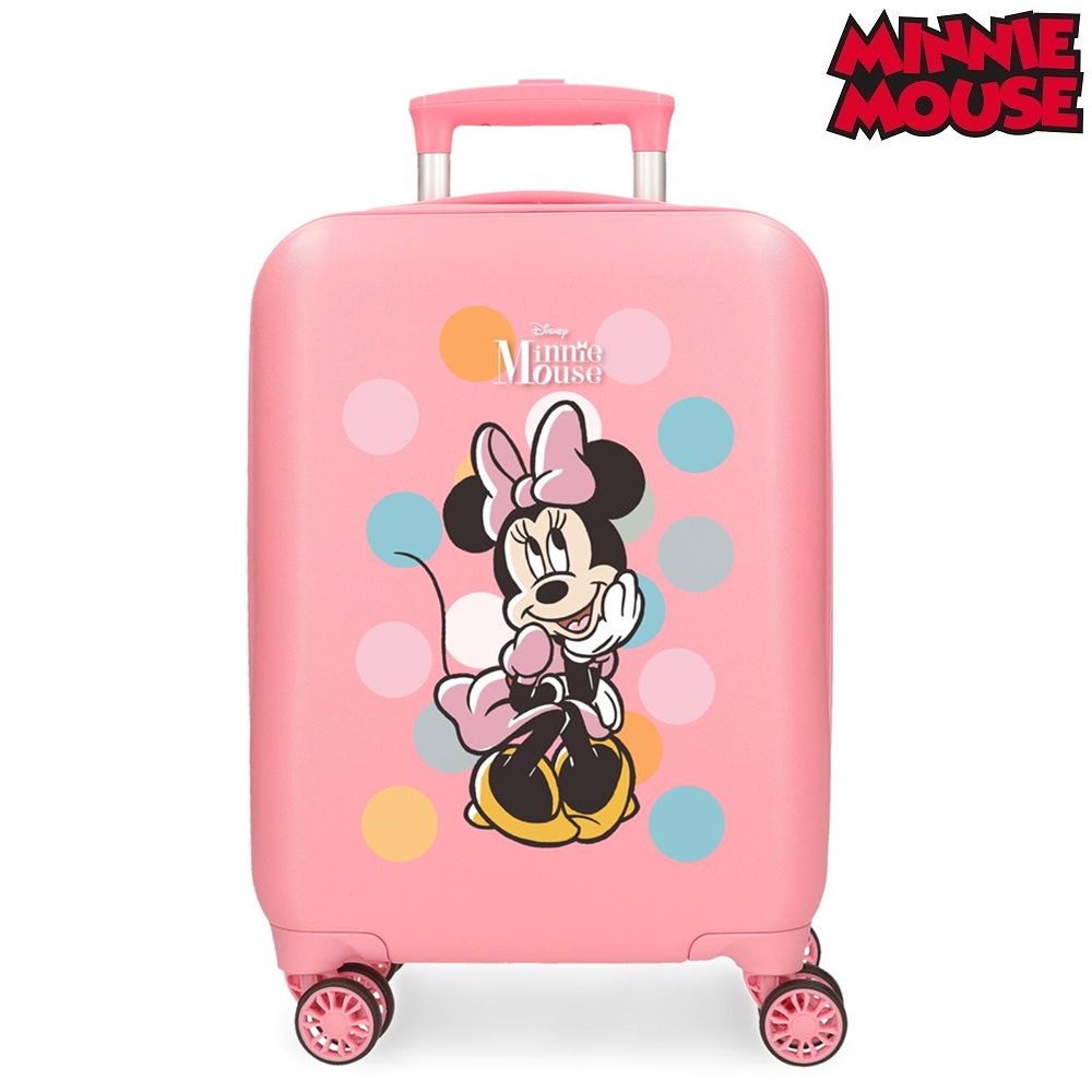 Resväska för barn - Minnie Mouse Coquette Pink