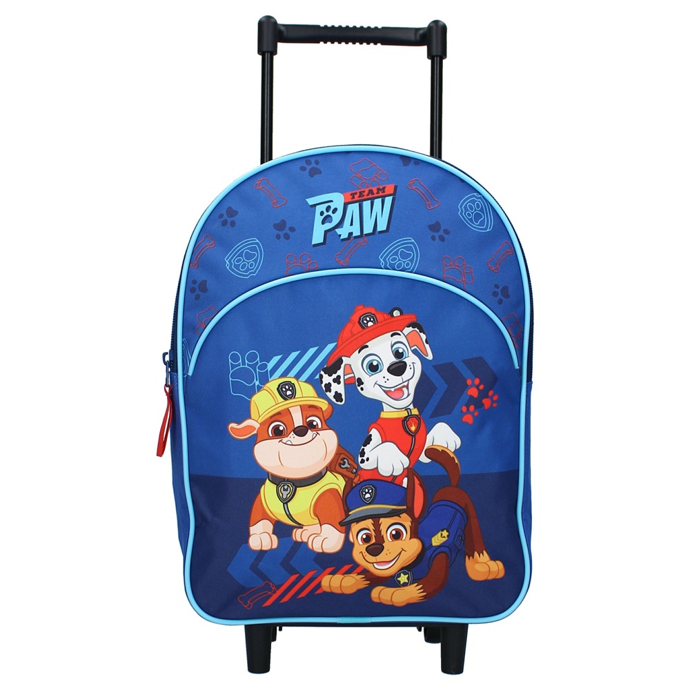 Resväska för barn Paw Patrol Go Pups Go Trolley Backpack