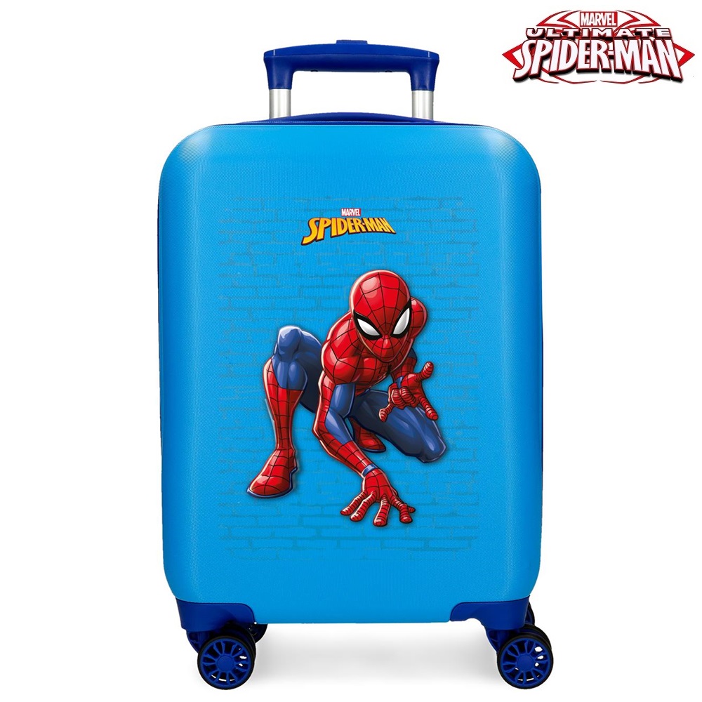 Resväska för barn - Spiderman Vigilant Blue