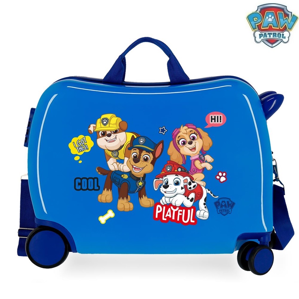 Resväska för barn - Paw Patrol Playful Blue