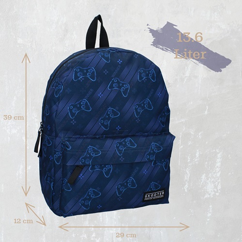 Ryggsäck för barn Skooter Gamers Unite Blue
