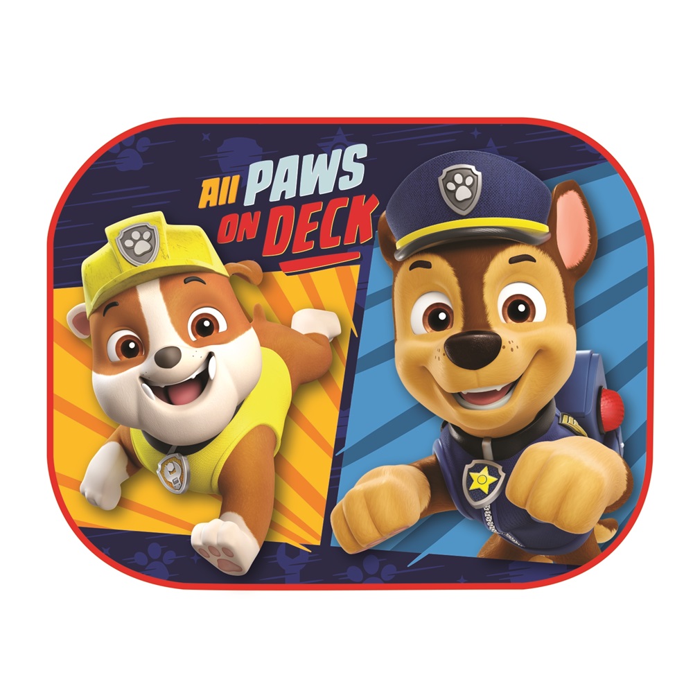 Solskydd till bil Paw Patrol Roll With the Patrol