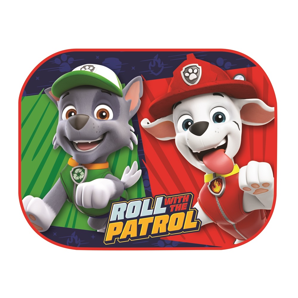 Solskydd till bil Paw Patrol Roll With the Patrol