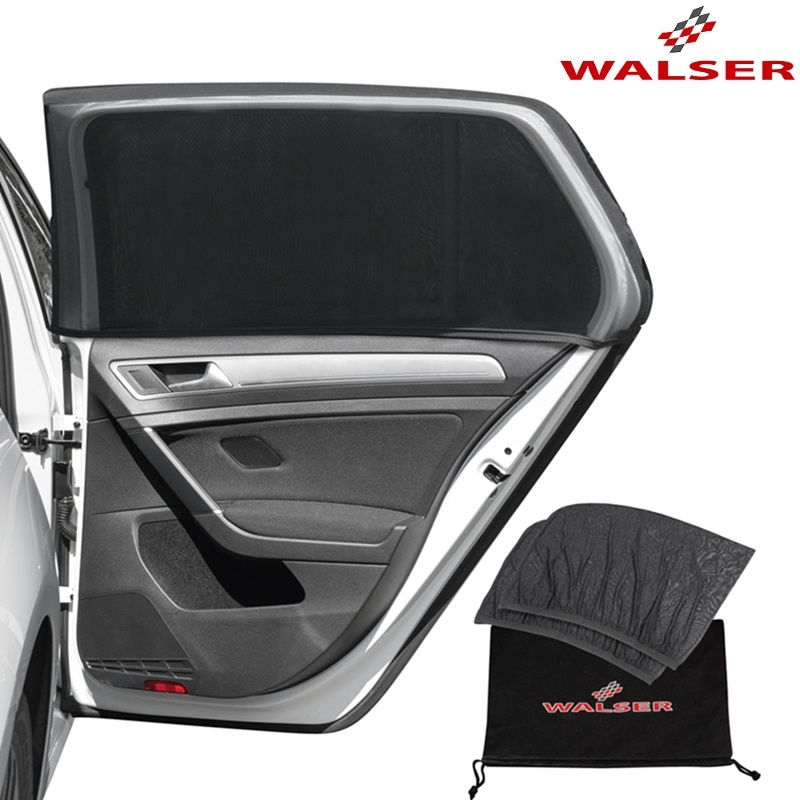 Solskydd till bil - Walser Window Socks Premium