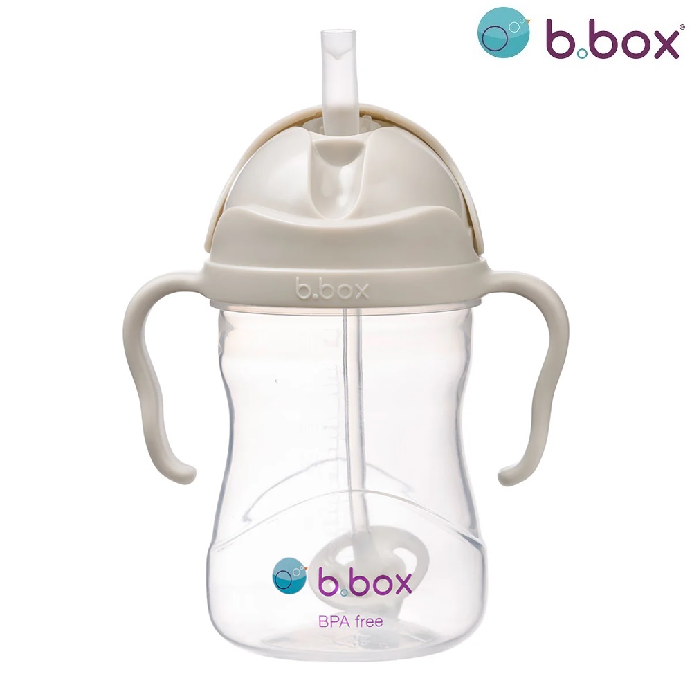 Sugrörsmugg B.box Sippy Cup Latte