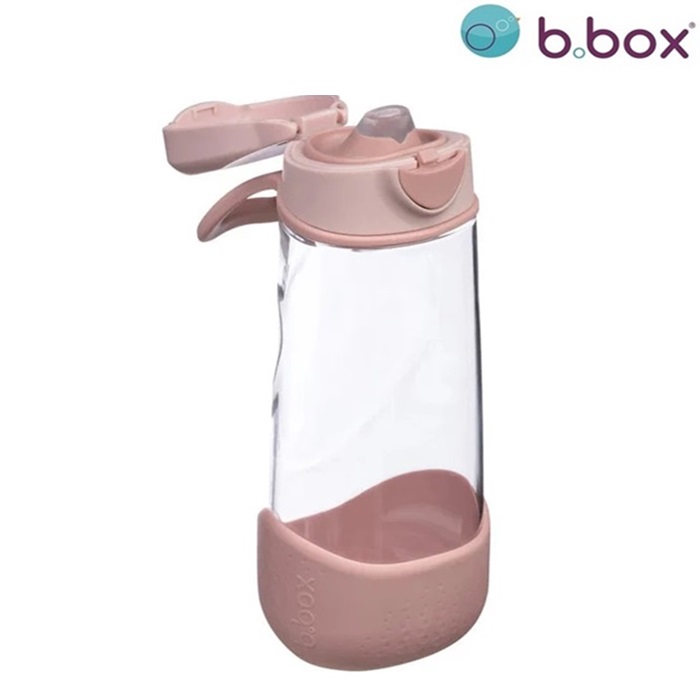 Vattenflaska för barn - B.box Sport Spout Blush Crush